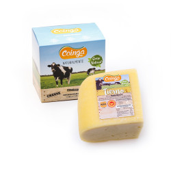 Queso Coinga Mahón-Menorca Tierno Cuarto con estuche de regalo