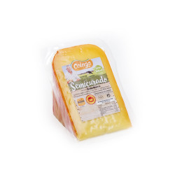 Queso Coinga Mahón-Menorca DOP Semicurado Cuña de 225 gramos