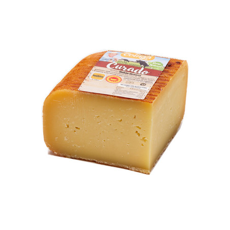 Queso Coinga Mahón-Menorca DOP Curado Cuarto de Pieza